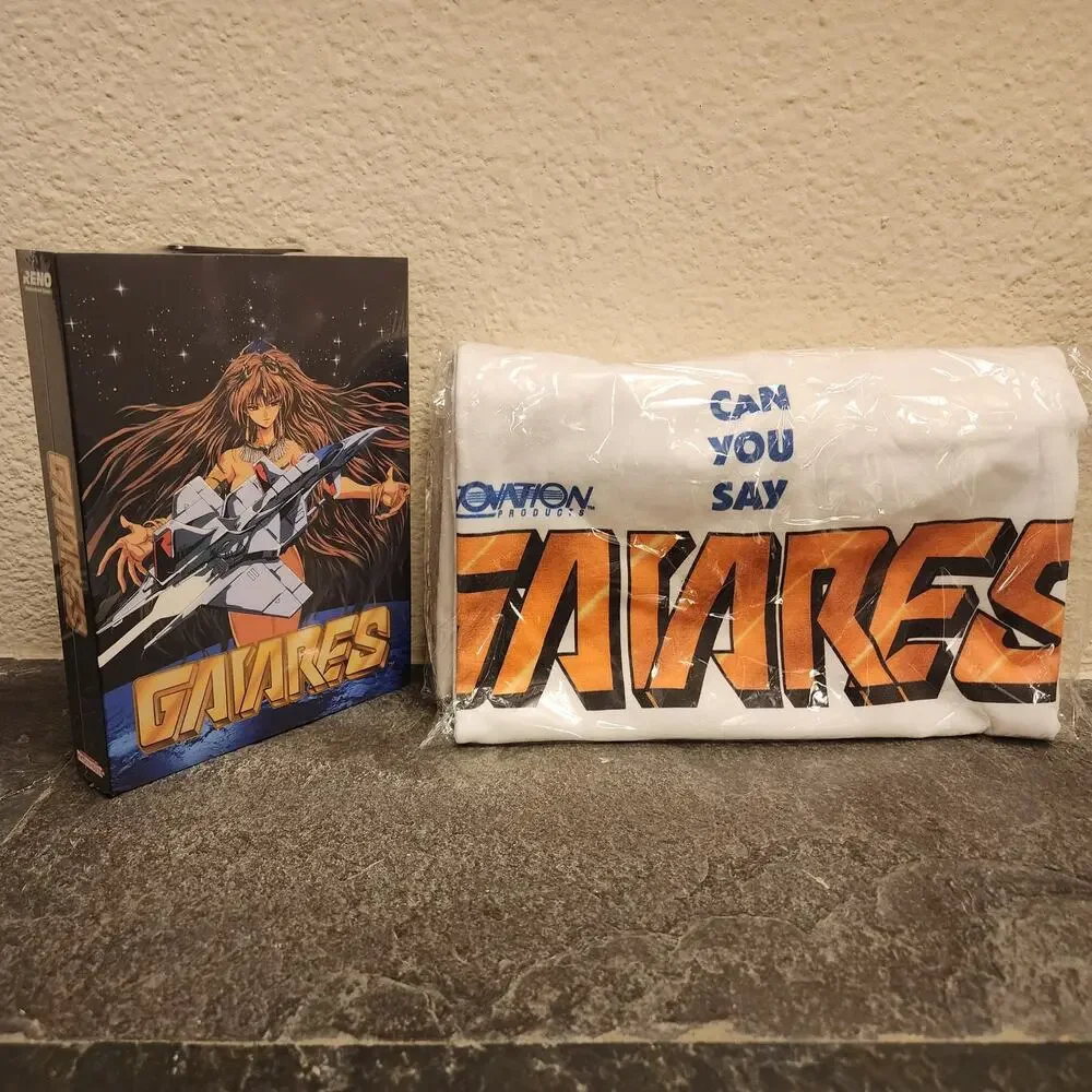 Game - Gaiares [Retro-Bit Edition] w/ Promo T-shirt (NEW) - GENESIS - Retro-bit